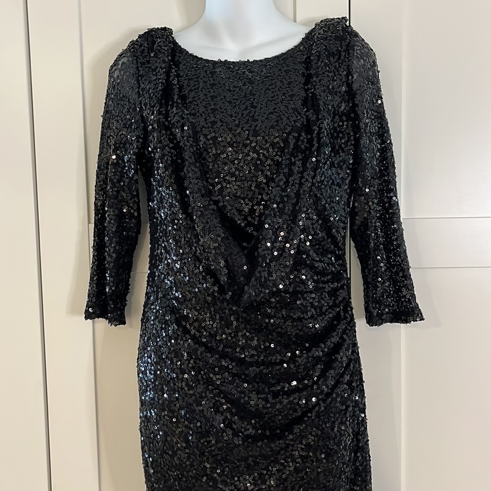Black Sequence Dress